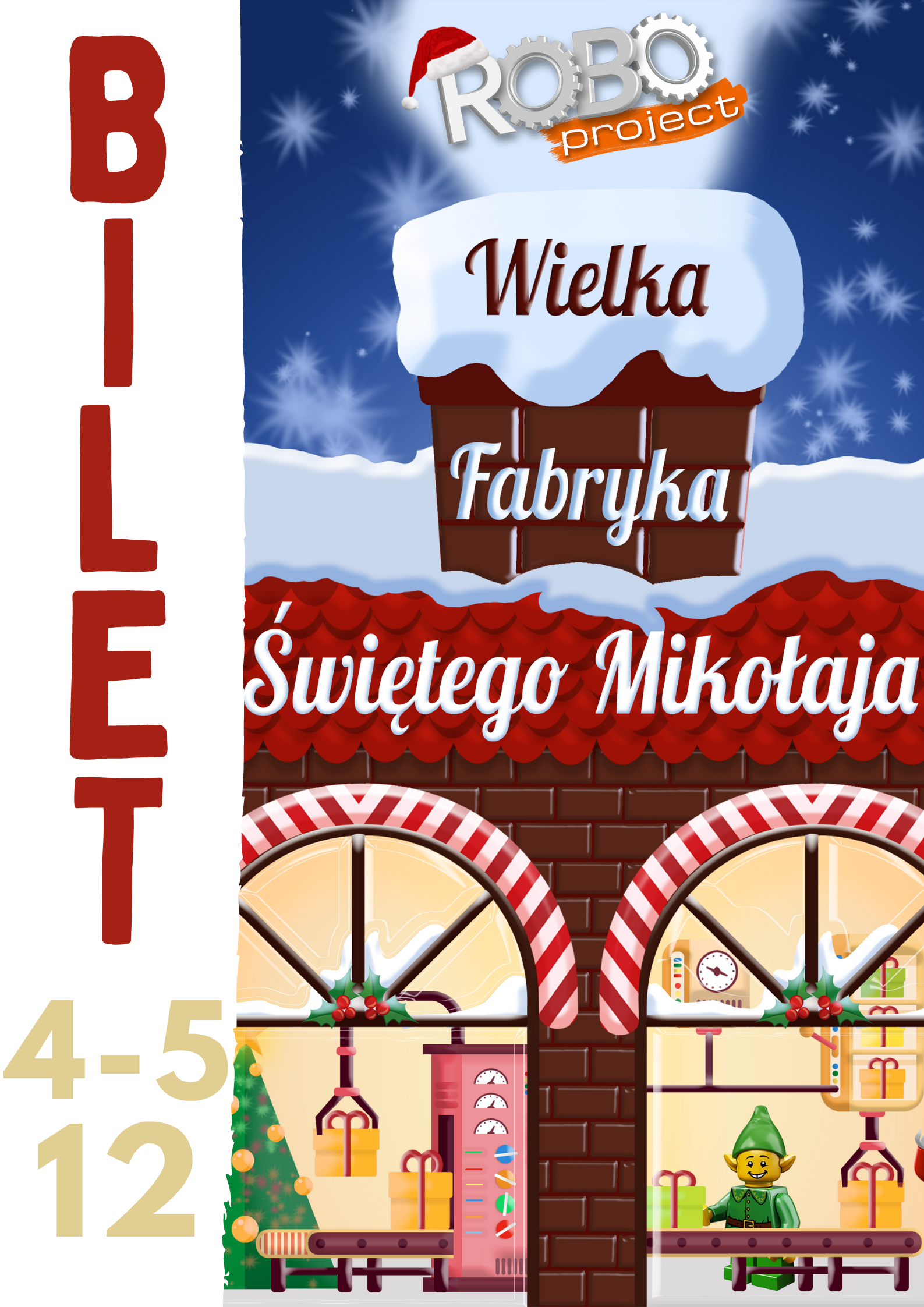 BILET WSTĘPU – Wielka Fabryka Świętego Mikołaja